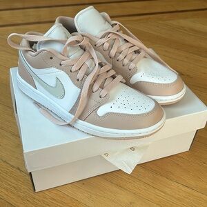 Women’s Air Jordan 1 Low size 7.5, new, in box, never worn